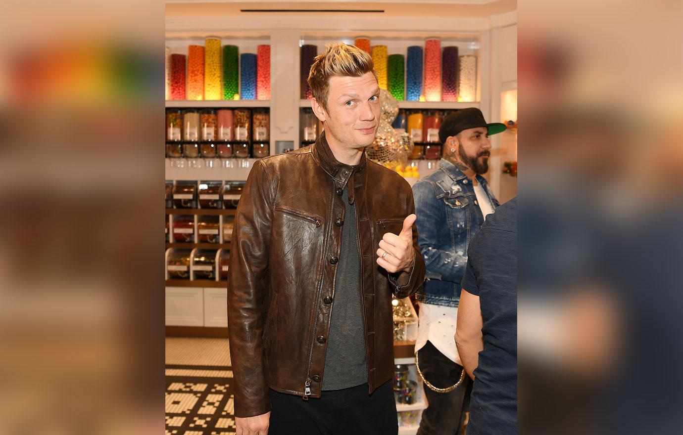 Backstreet Boys Celebrate The Grand Opening Of Sugar Factory American Brasserie In Las Vegas