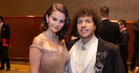 Photo of Selena Gomez and Benny Blanco.