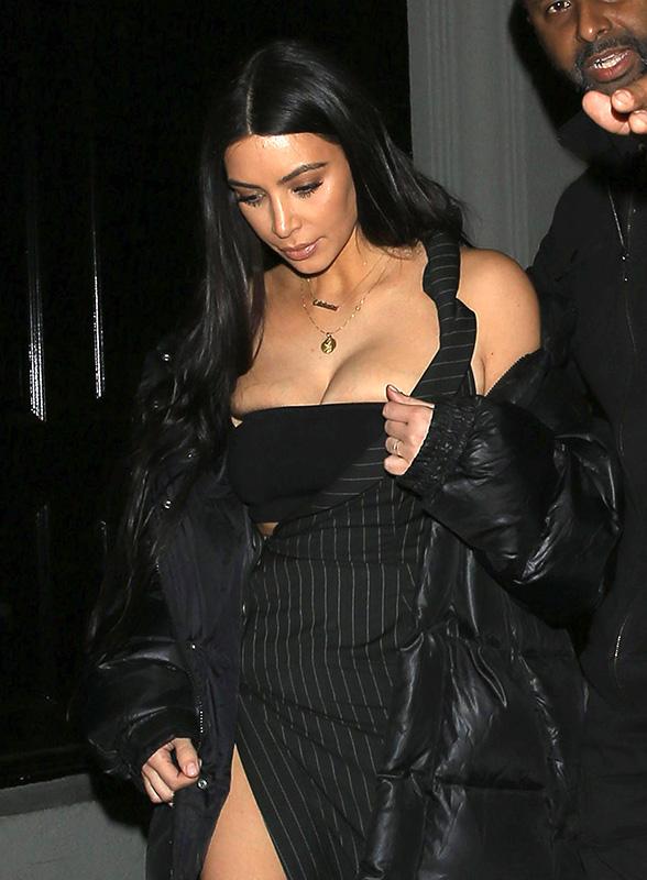 Kim Kardashian Dines Out At Craig&#8217;s