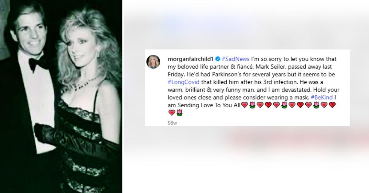 Photo of Mark Seiler and Morgan Fairchild