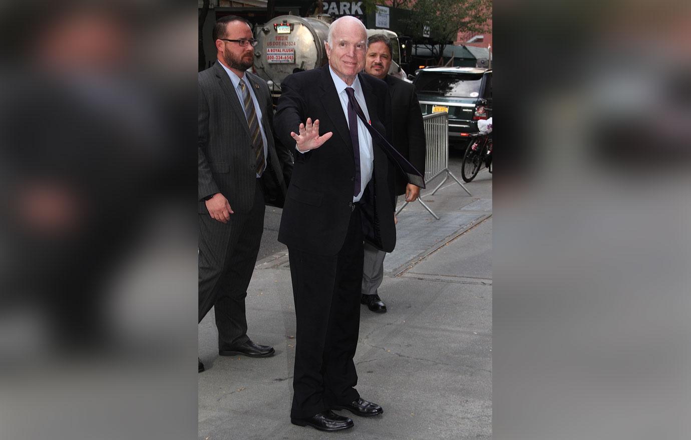 Senator John McCain arrives at &#8220;The View&#8221; in the &#8220;Big Apple&#8221;