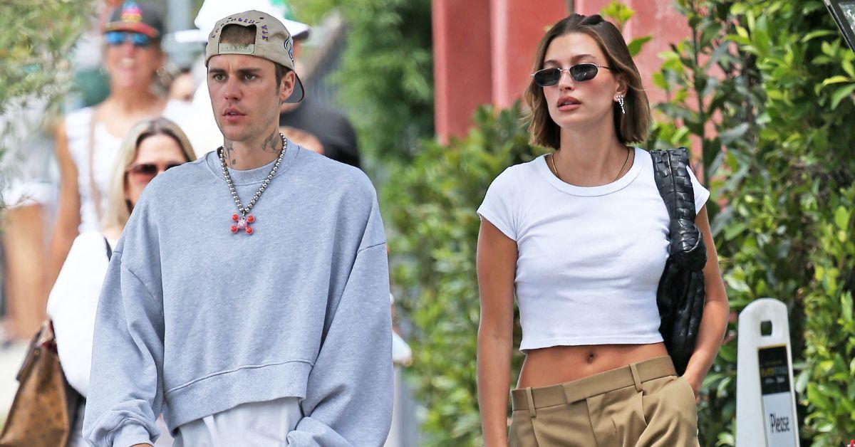 photo of Justin and Hailey Bieber