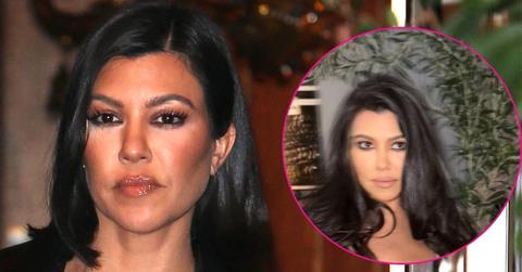 kourtney kardashian lace top photo