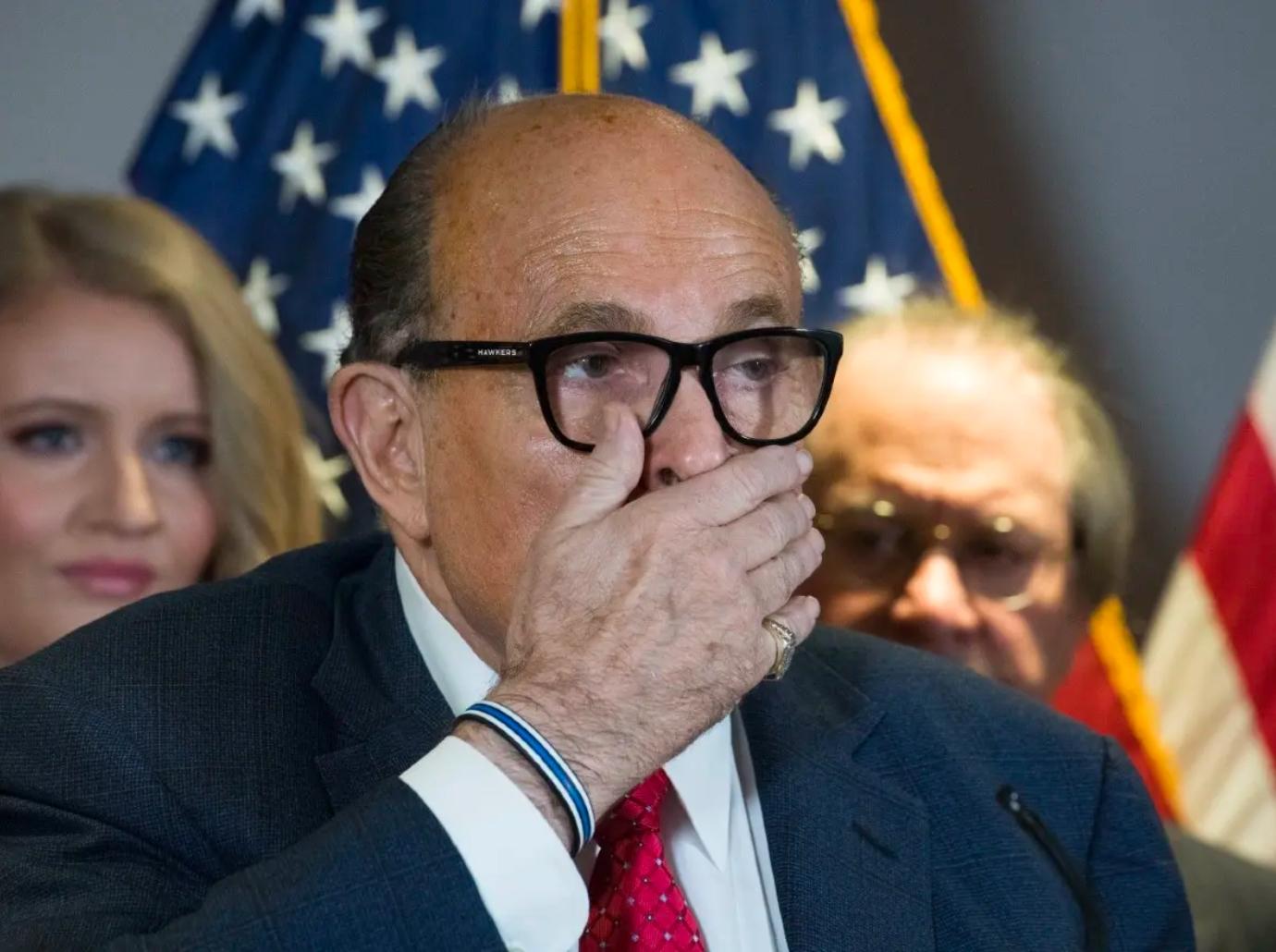 rudy giuliani drunk donald trump election night investigation