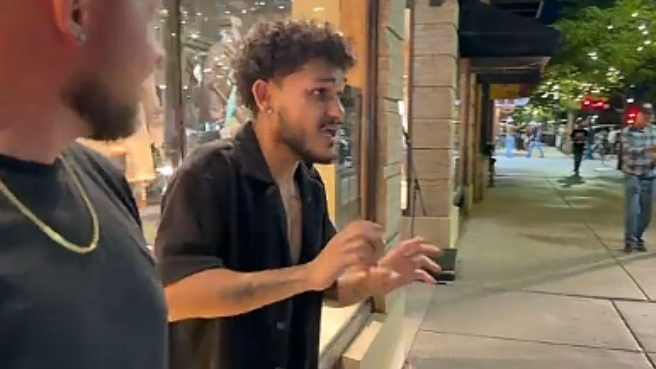 Image of A man in Downtown Colorado Springs made everyone believe he encountered an alleged 'vampire.'