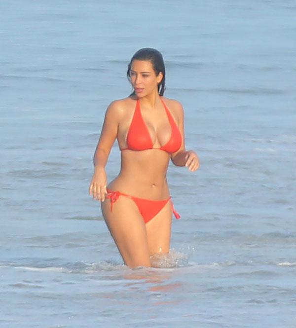 Kim kardashian curviest beach bodies splash