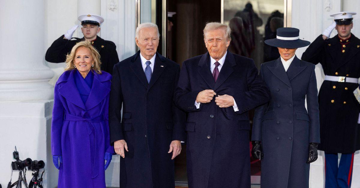 melania trump funeral inauguration