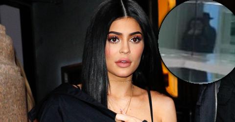 Kylie Jenner snapchat Scary Shadow