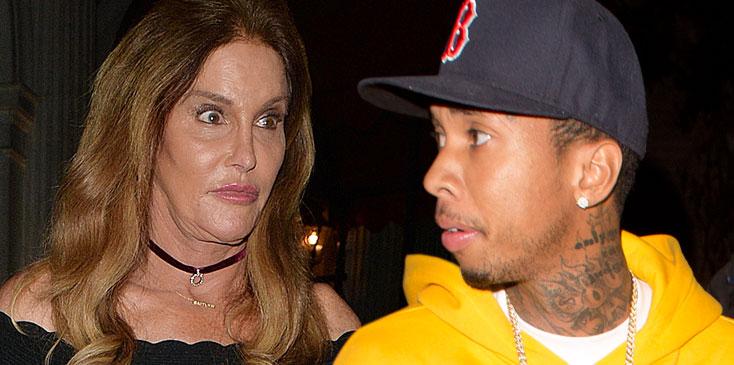 tyga caitlyn jenner feud