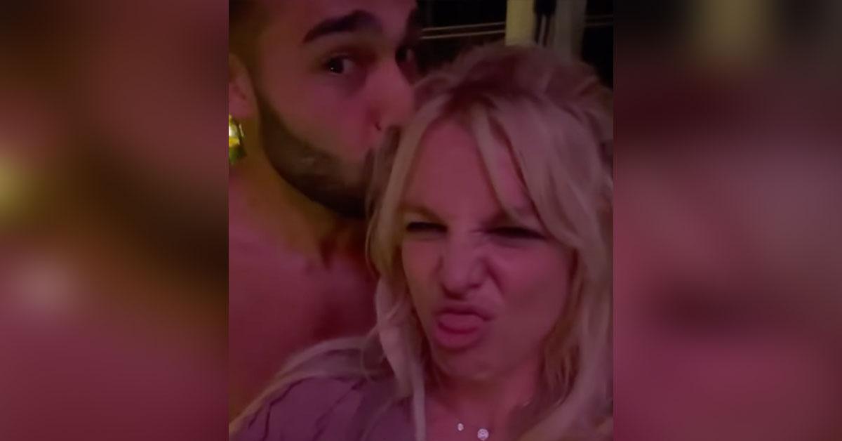 britney spears fiance sam asghari party on las vegas strip after pregnancy loss pp