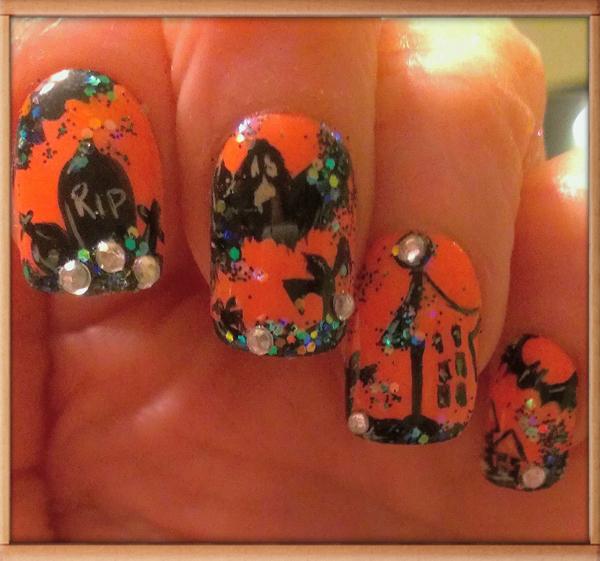 Halloween Nails 1