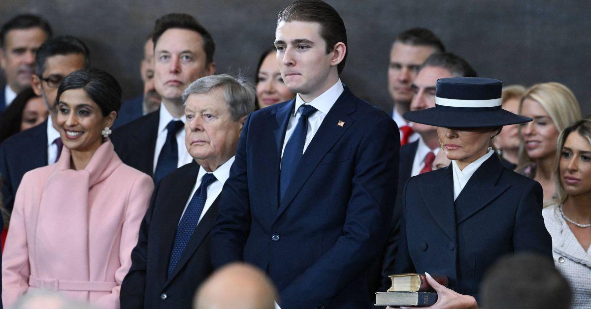 Image of The 19-year-old was present at Mar-a-Lago events but largely stayed out of the spotlight.