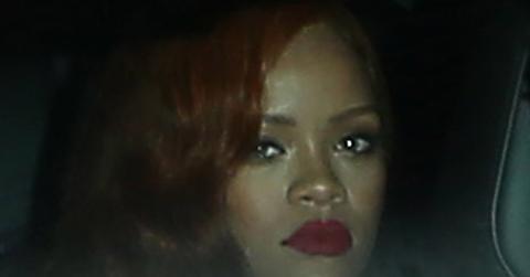 Rihanna and Real Madrid Star Karim Benzema Leave Giorgio Baldi in Seperate Cars