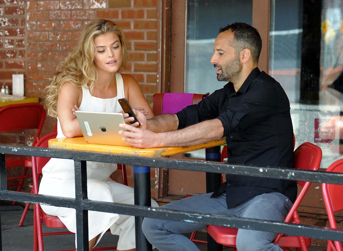 Nina Agdal With Start Up Founder Tarik Sansal to Preview new Romio app