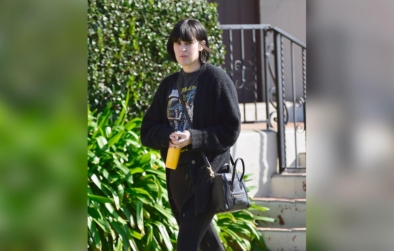 EXCLUSIVE: Rumer Willis leaves the gym in Los Angeles