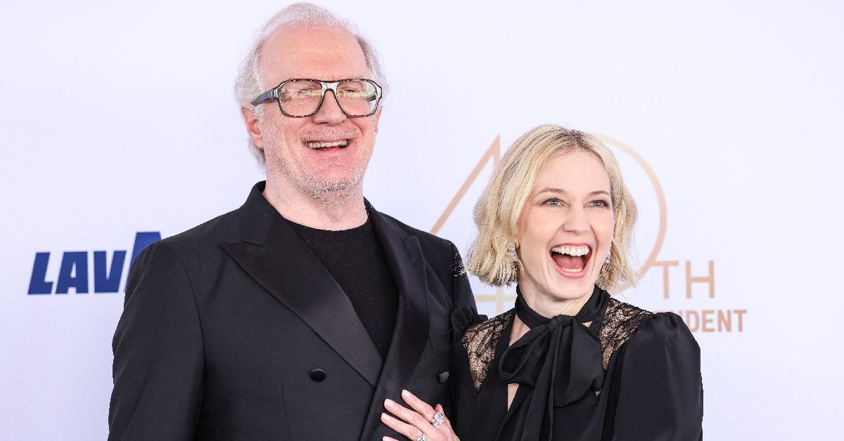 Photo of Carrie Coon and Tracy Letts. 