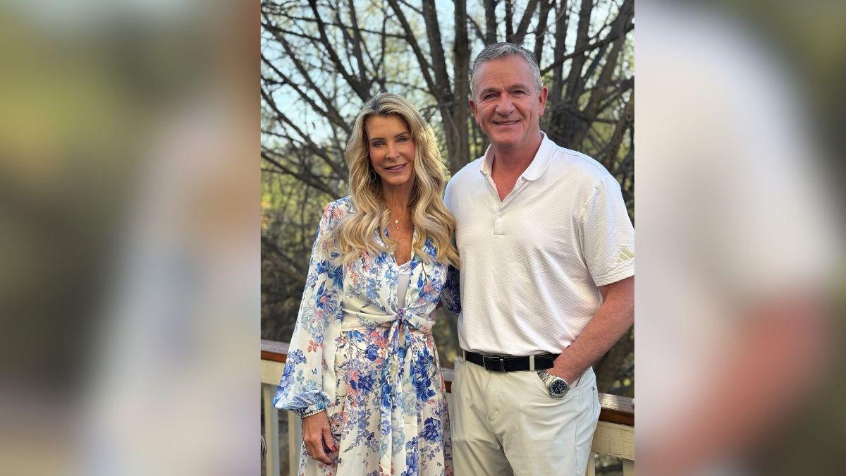 image of Joan Vassos said they are still 'enjoying' the honeymoon phase. 