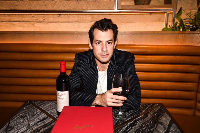 mark ronson enjoying grange at penfolds house featuring mark ronson on friday oct   in los angeles