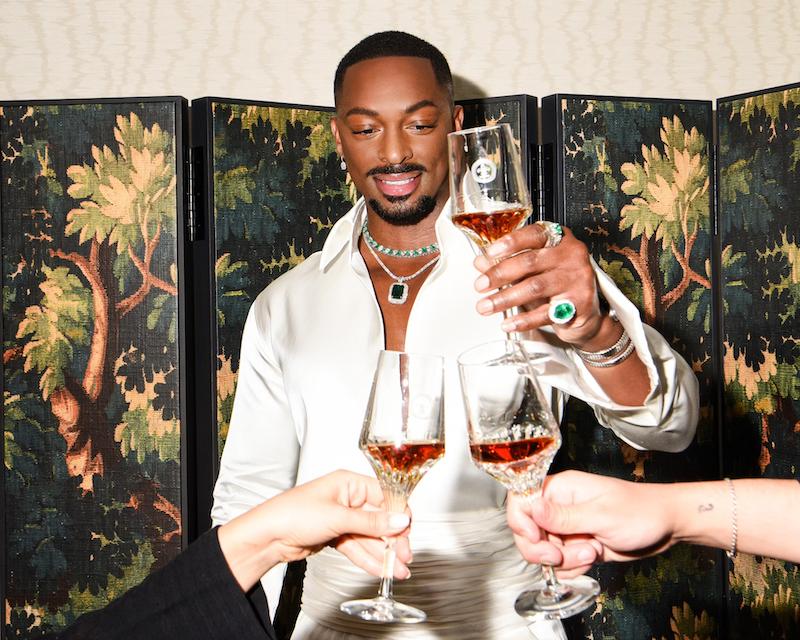 laquan smith x louis xiii cognac bts metdeonte lee