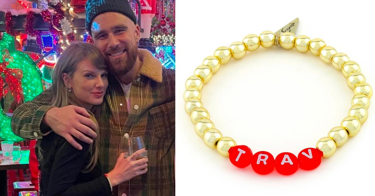 Taylor Swift Wears Bracelet With Travis Kelce's Nickname On It: Photos