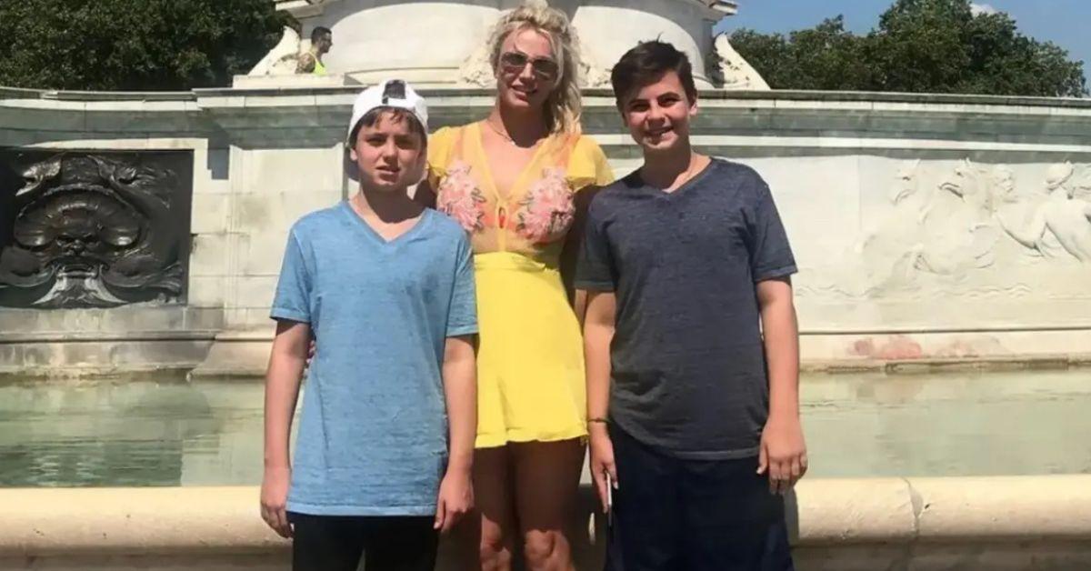 photo of Britney Spears' sons reportedly 'want' their mom in their lives after being estranged