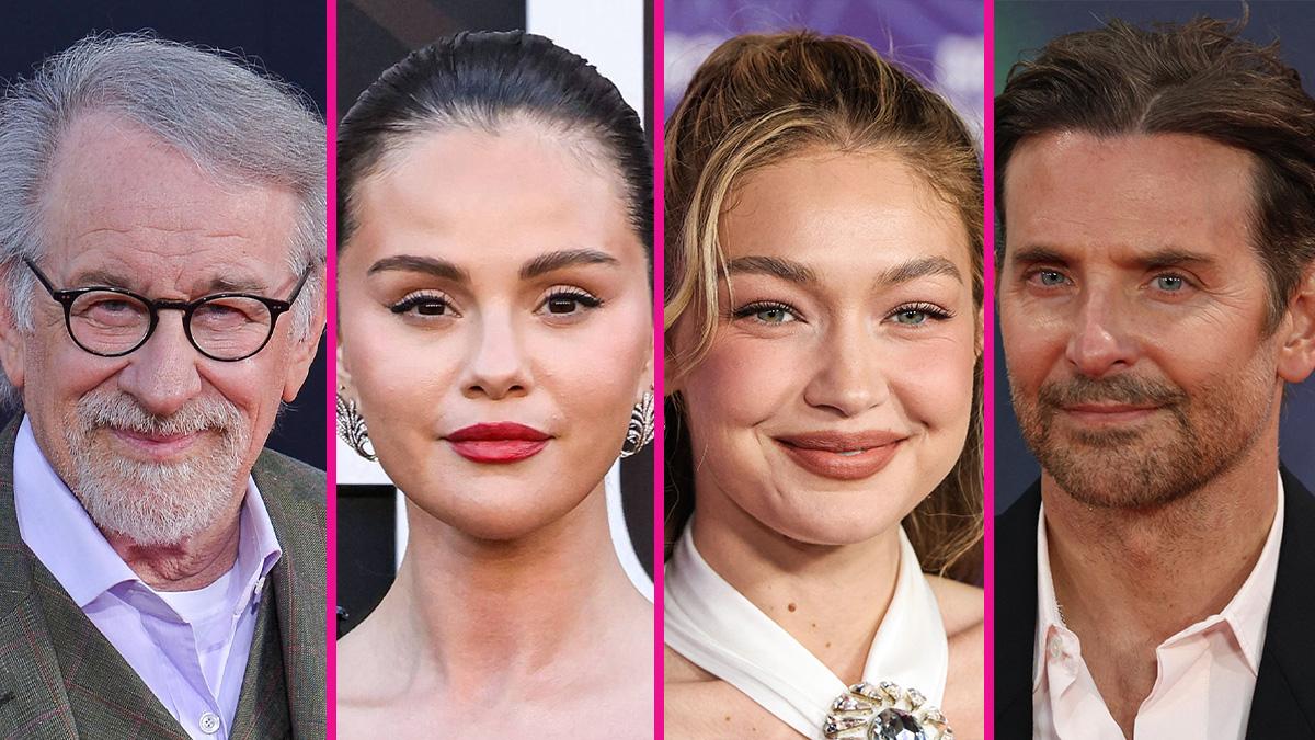Steven Spielberg, Selena Gomez, Gigi Hadid and Bradley Cooper