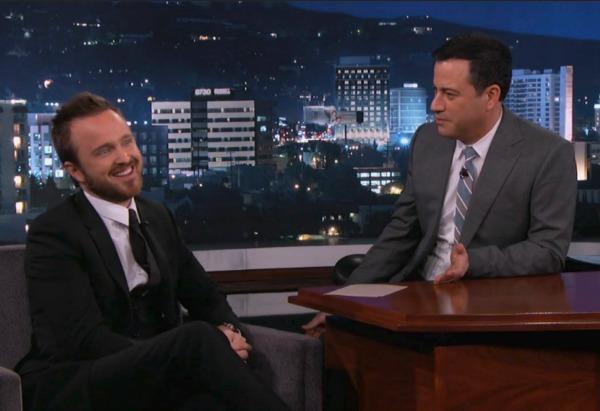 Aaron Paul on Jimmy Kimmel Live