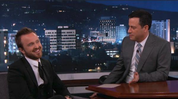 Aaron Paul on Jimmy Kimmel Live