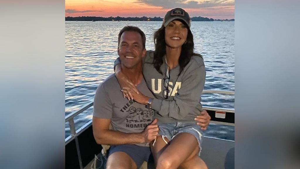 Kristi Noem and her husband Bryon Noem