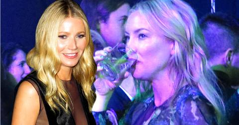 Kate hudson gwyneth paltrow drink bond over rocker exes