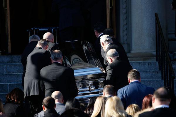 Big Ang Funeral Pics Casket Wake Mob Wives Dead Body