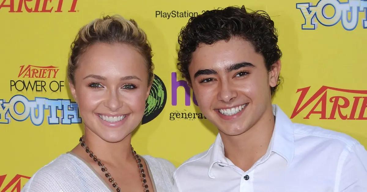 Photo of Hayden Panettiere and her brother, Jansen.