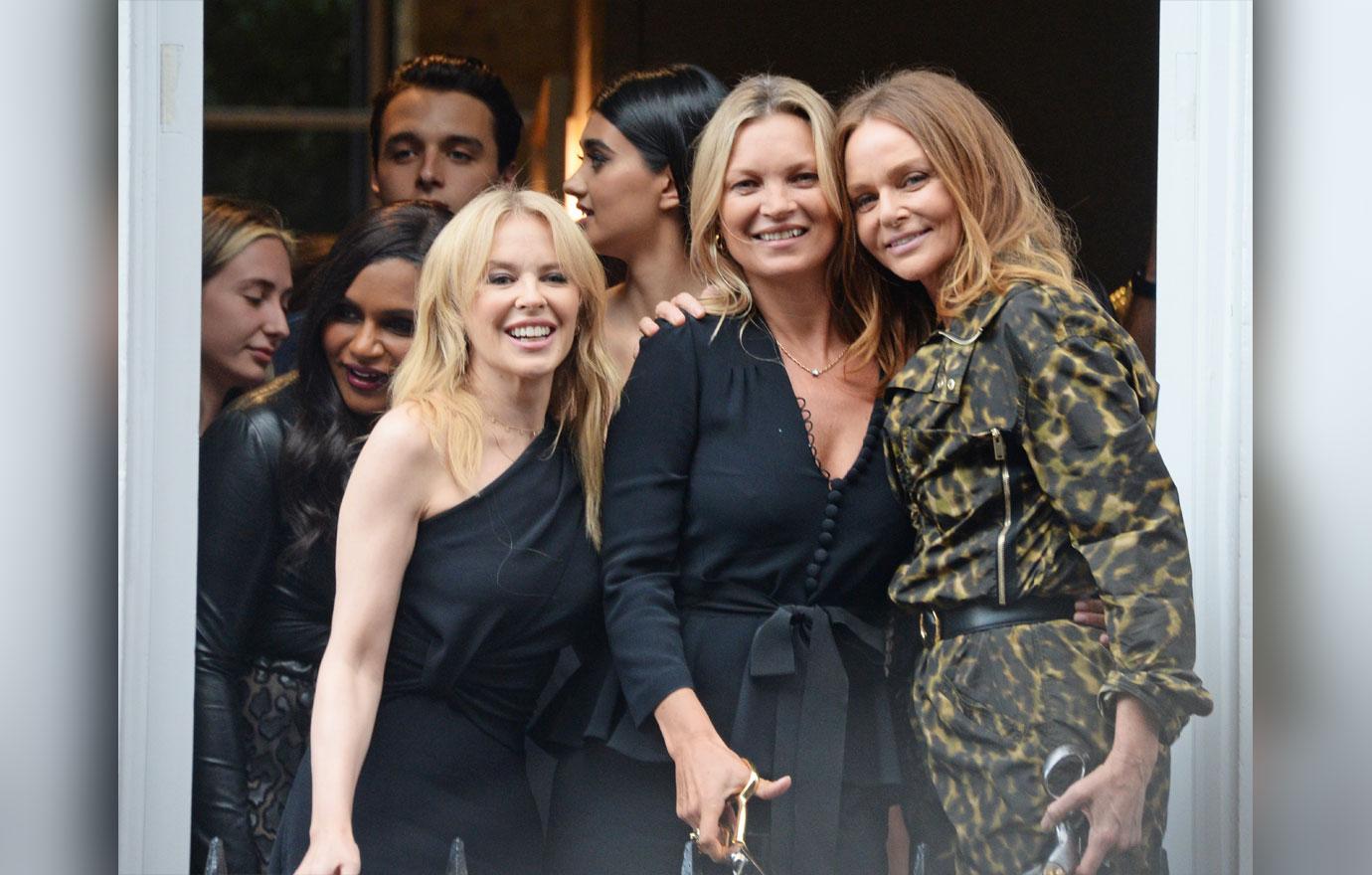 Kylie minogue kate moss stella mccartney flagship store 6