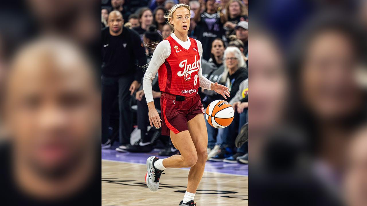 photo of Sophie Cunningham said 'biological men' should not compete in women's sports.