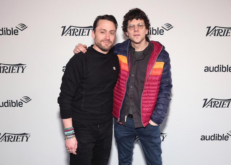 kieran culkin and jesse eisenberg variety sundance studio presented by audible day