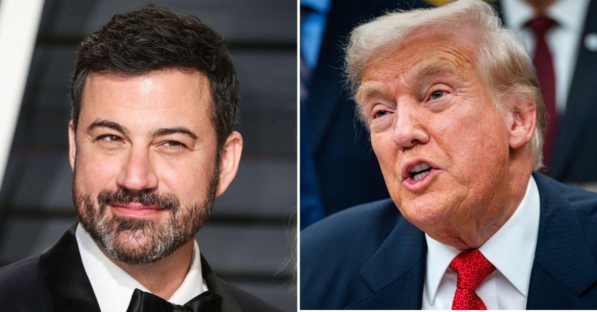 image of Donald Trump delivered a playful jab at talk-show host Jimmy Kimmel during his opening remarks.