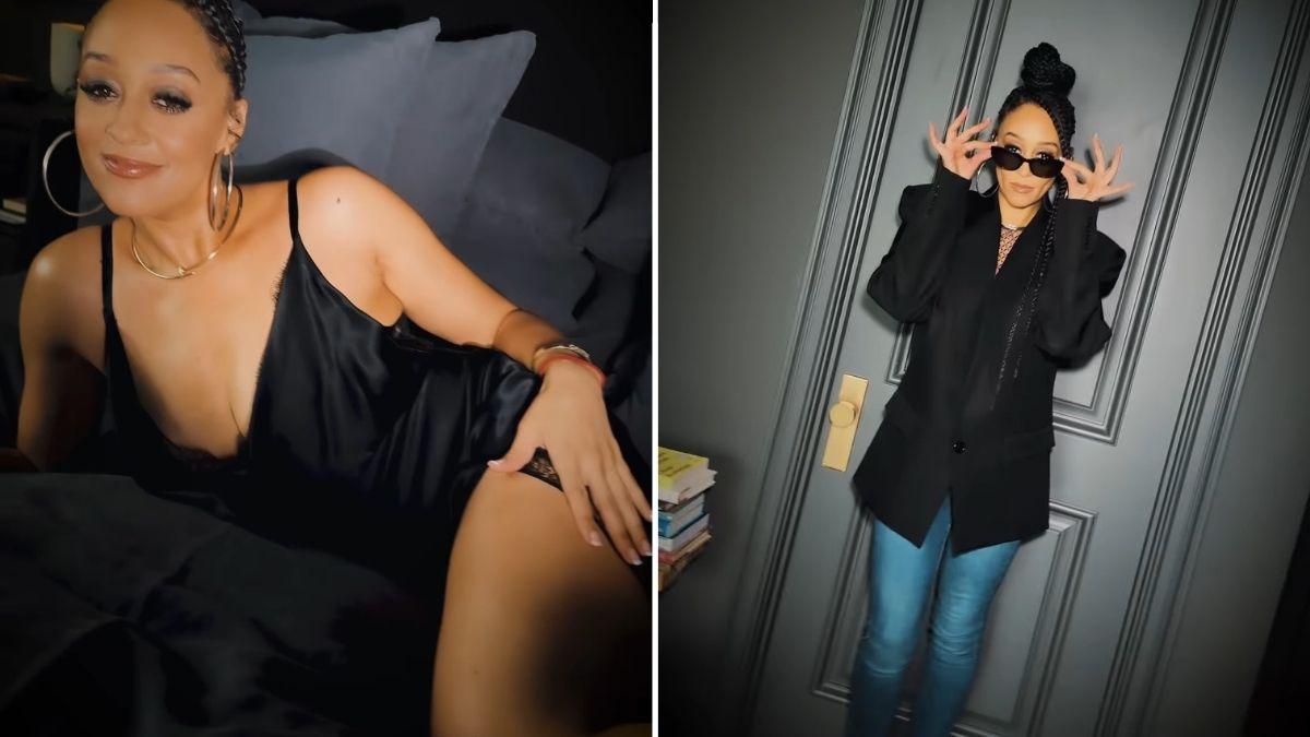 Photo of Tia Mowry showed off her sultry side in a video posted on social media. 