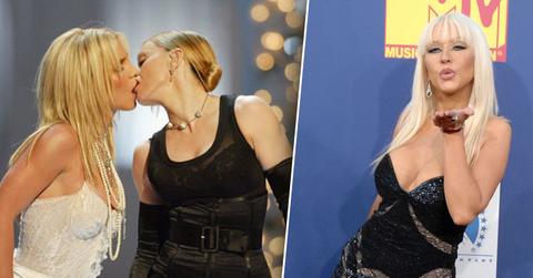 Britney Spears Madonna Kiss PP