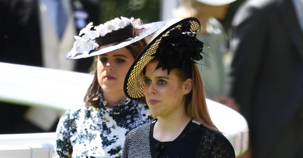 princess beatrice princess eugenie spotlight prince andrew king charles feud