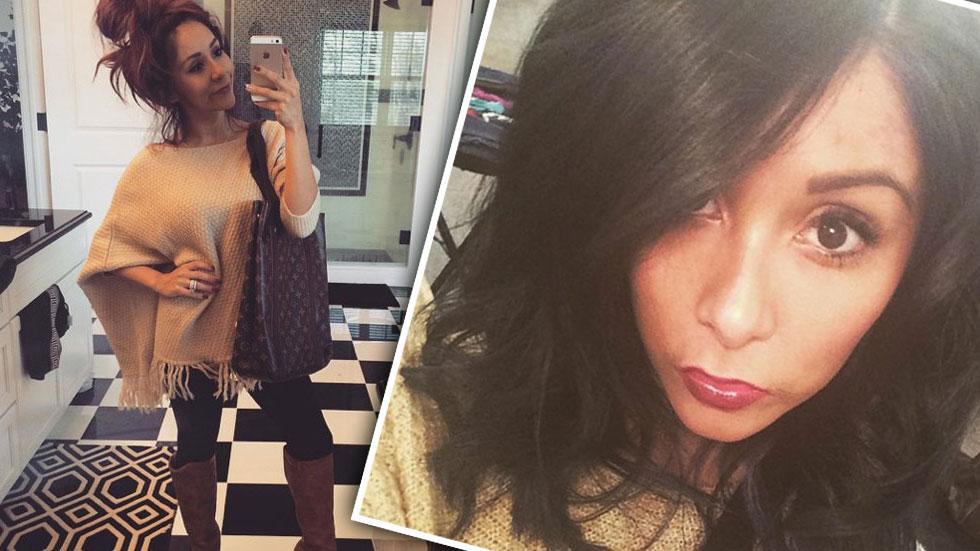 Mommy Makeover! Snooki Debuts Short, Dark Hair