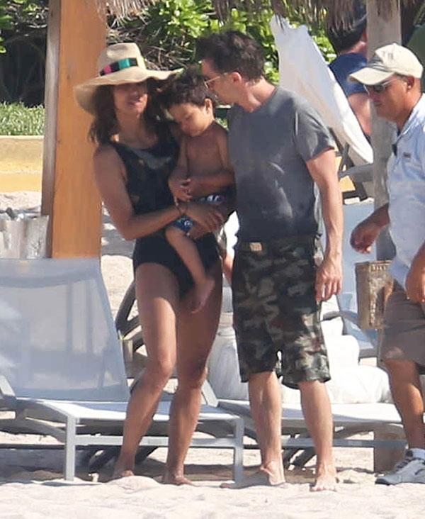 halle berry olivier-martinez reunite divorce beach vacation photos