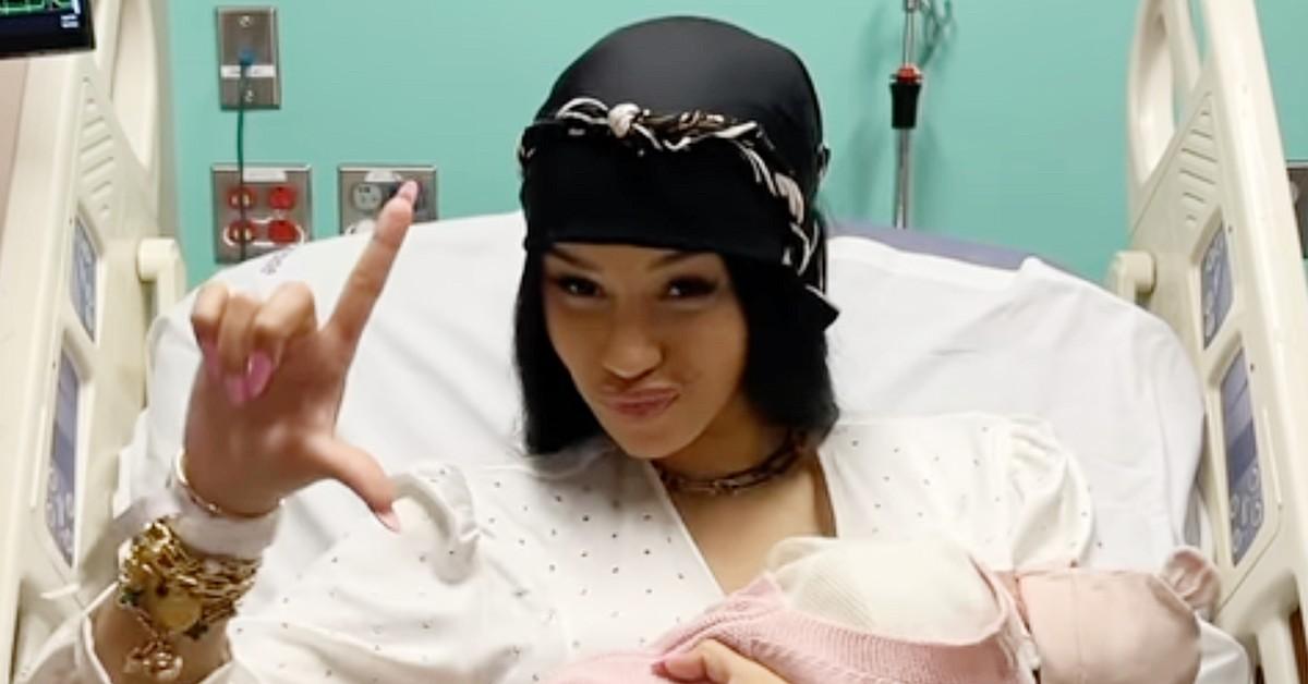 cardi b claps back trolls criticize workout routine welcoming baby no  pp