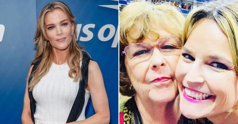 image split of Megyn Kelly and savannah Guthrie