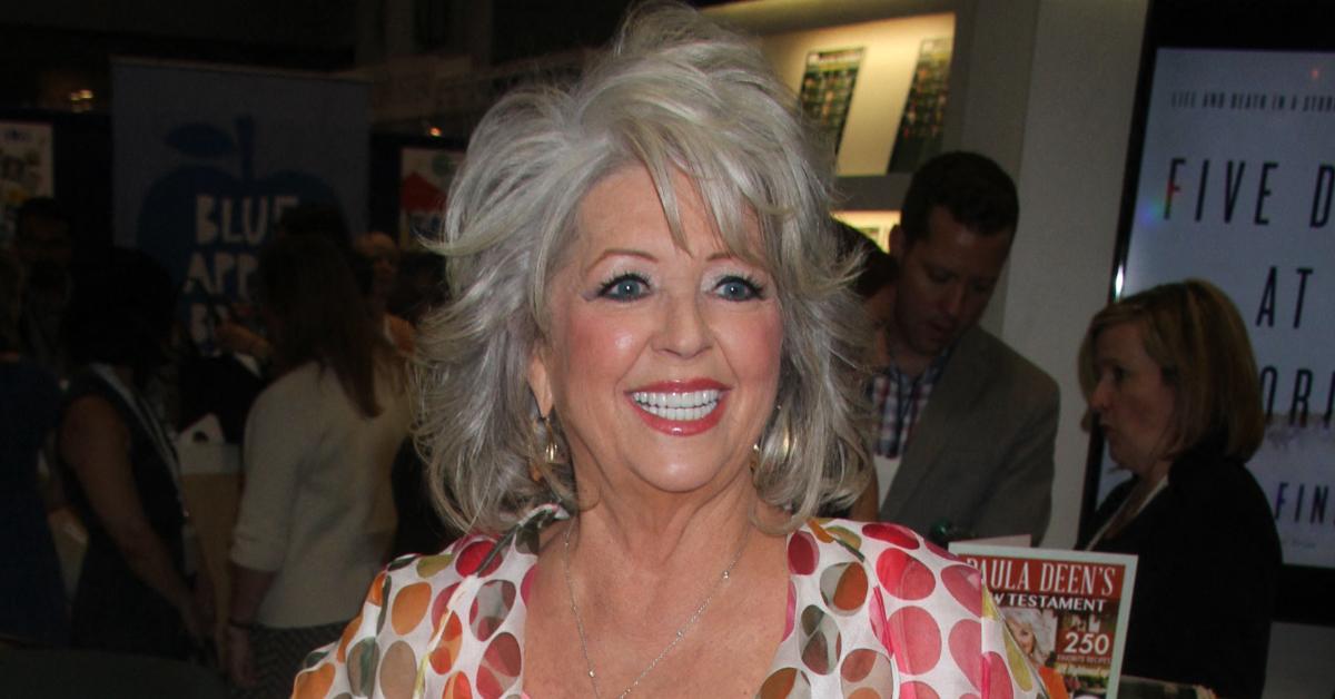 Image of Paula Deen was tossed from Food Network amid racism accusations.
