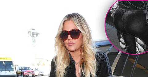 Khloe kardashian baby bump