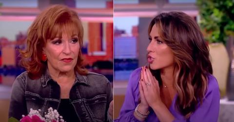 joy behar misses cue alyssa farah griffin the view
