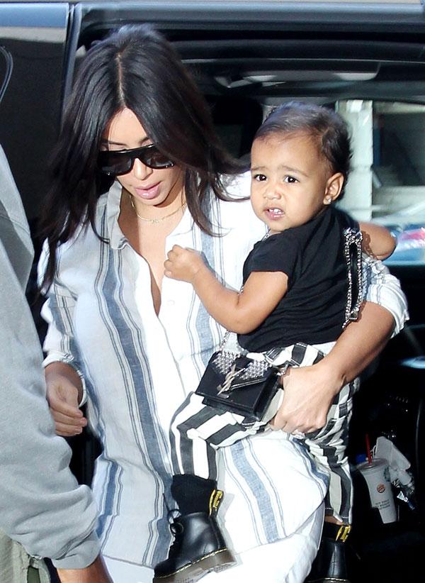 North west kim kardashian purse