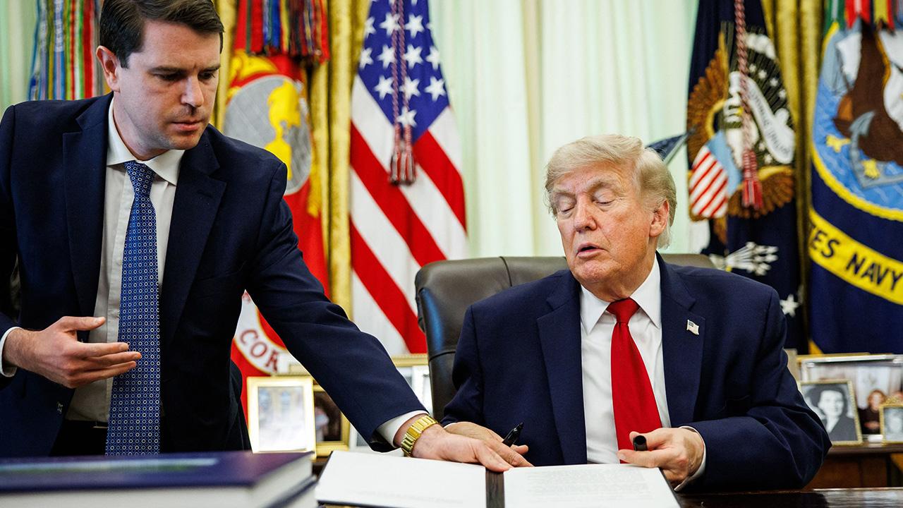 photo of Donald Trump claimed he hasn't fallen asleep on camera and instead is just resting his eyes.