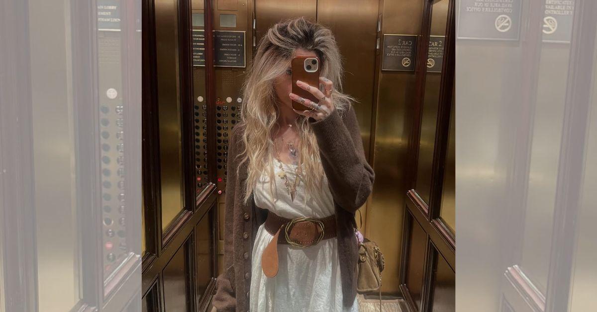 photo of The 27-year-old confirmed her breakup from Justin Long in July