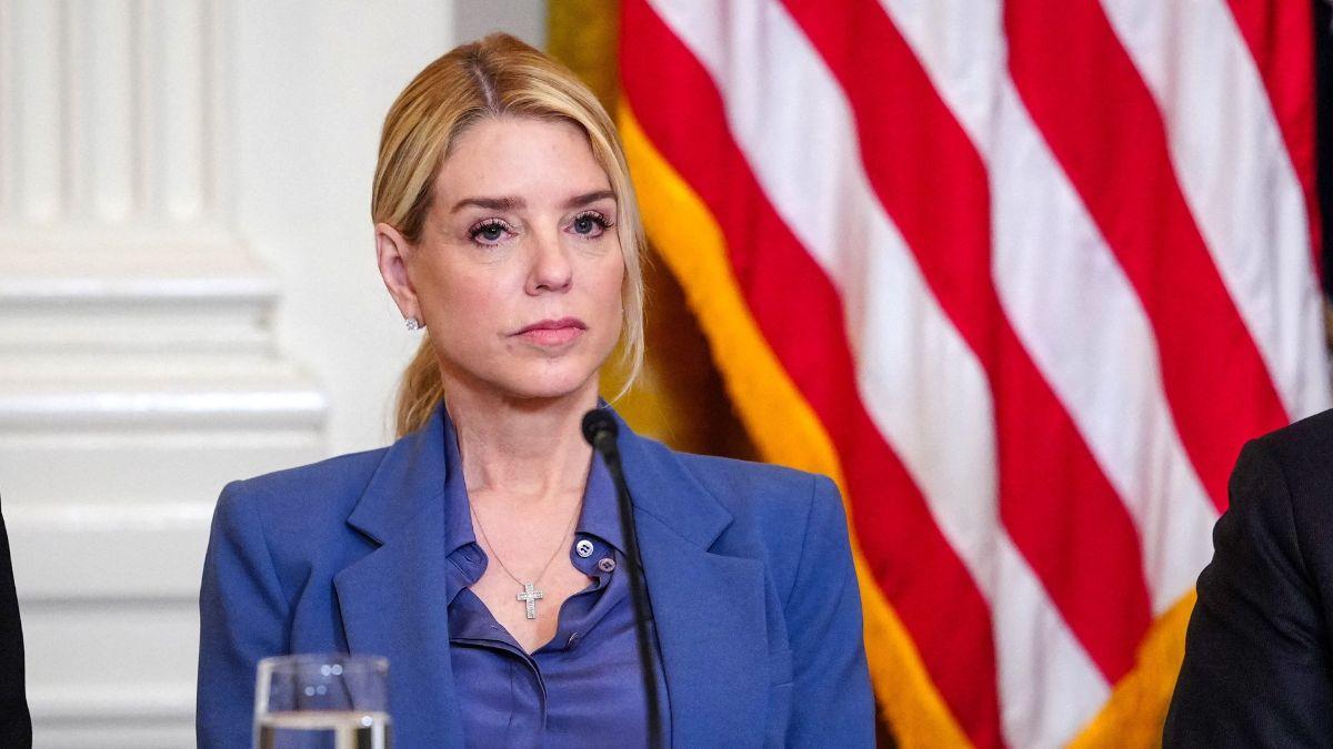 Image of Luigi Mangione's legal team alleges Pam Bondi's remarks broke local court rules regarding extrajudicial statements.